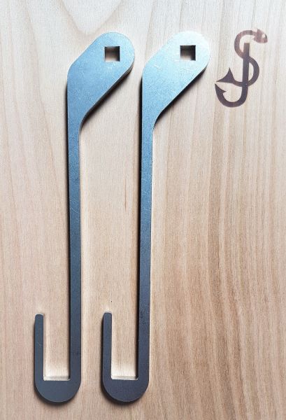 Halter für Fireplate/Feuerplatten (Paar)